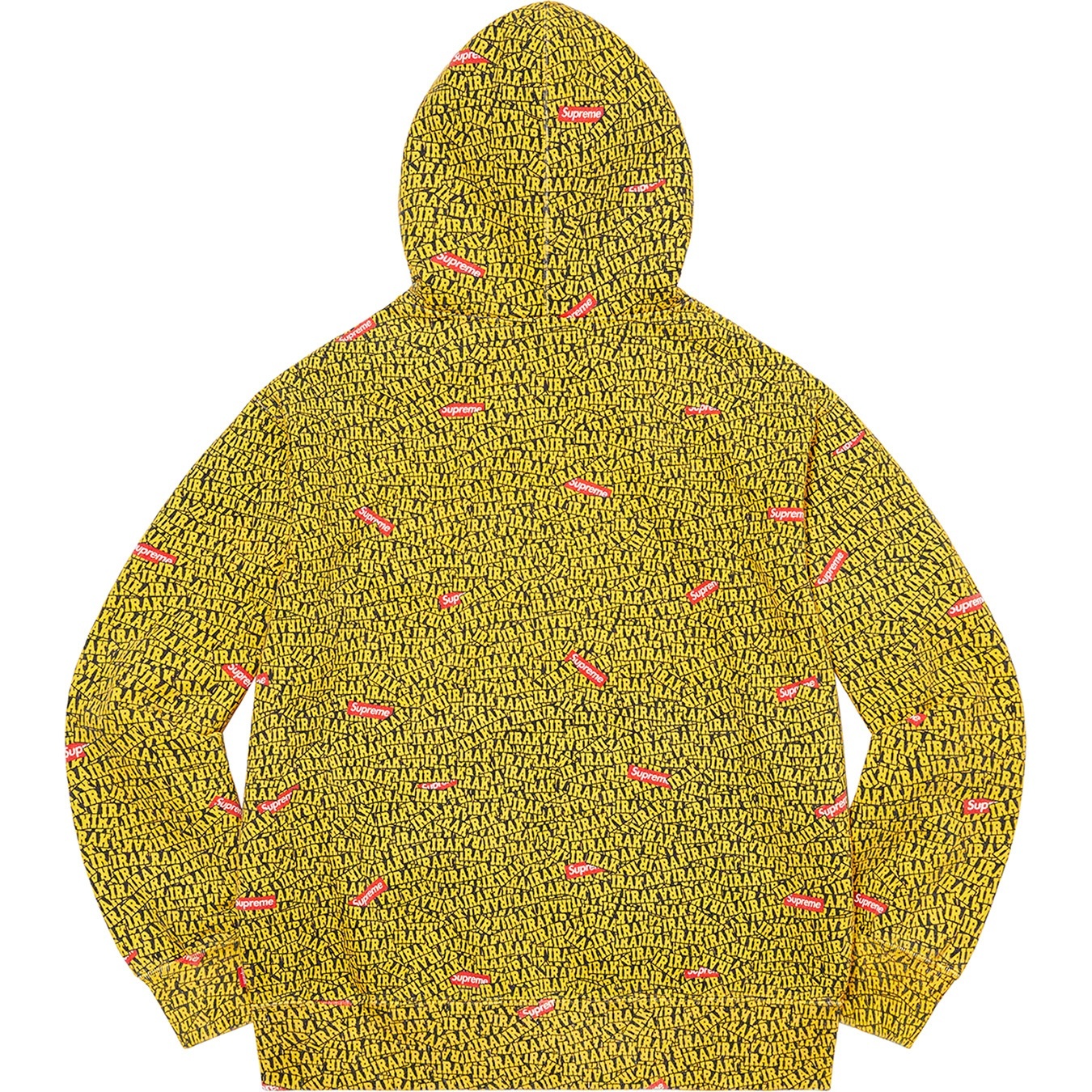 Supreme/IRAK Zip UP Hooded Sweatshirt view 3